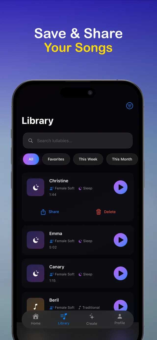 Lullaby Ai screenshot 9